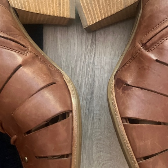 Paul Green lace up leather sandals size 6 1/2 - Picture 5 of 10